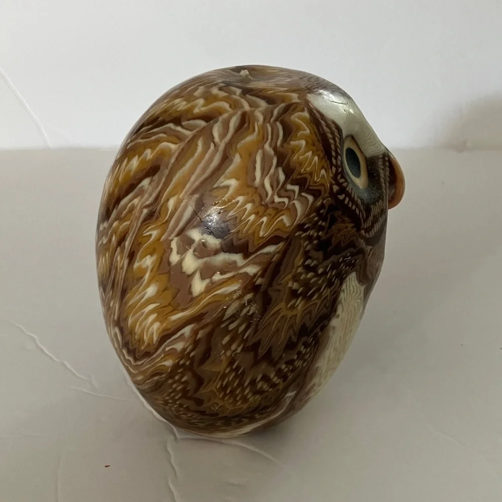 Vintage‎ Owl Candle Set of Two